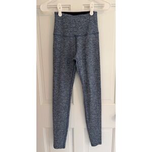 Beyond Yoga Blue Heather High Waisted Leggings Size Small Made in USA